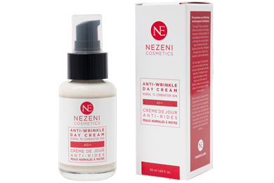 Nezeni Cosmetics Crema Antiarrugas Día 40+ Pieles Normales a Grasas