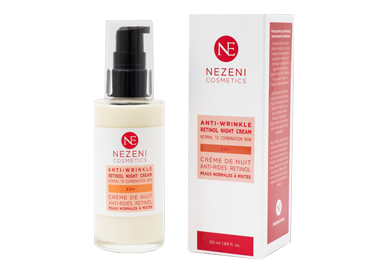 Nezeni Cosmetics Crema Antiarrugas Noche Pieles Normales a Grasas